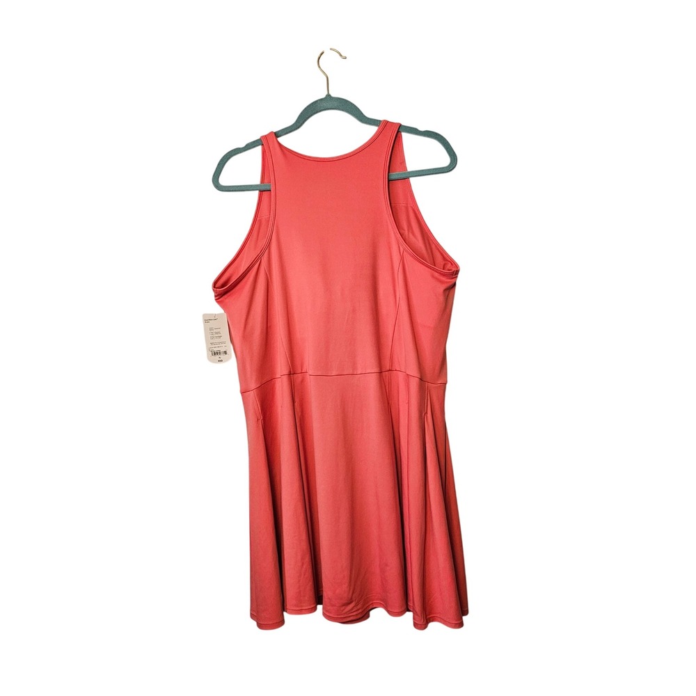 Xersion EverUltra-Lite Athletic Dress Island Coral XL Quick-Dri Removable Cups - Picture 3 of 9
